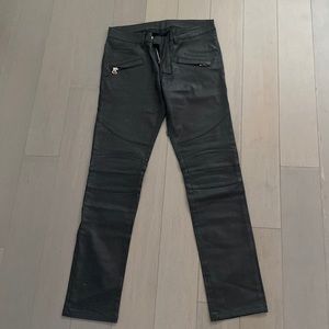 balmain men’s vintage black jeans sz 32